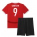 Maillot de foot L'Autriche Marcel Sabitzer #9 Domicile vêtements enfant Europe 2024 Manches Courtes (+ pantalon court)